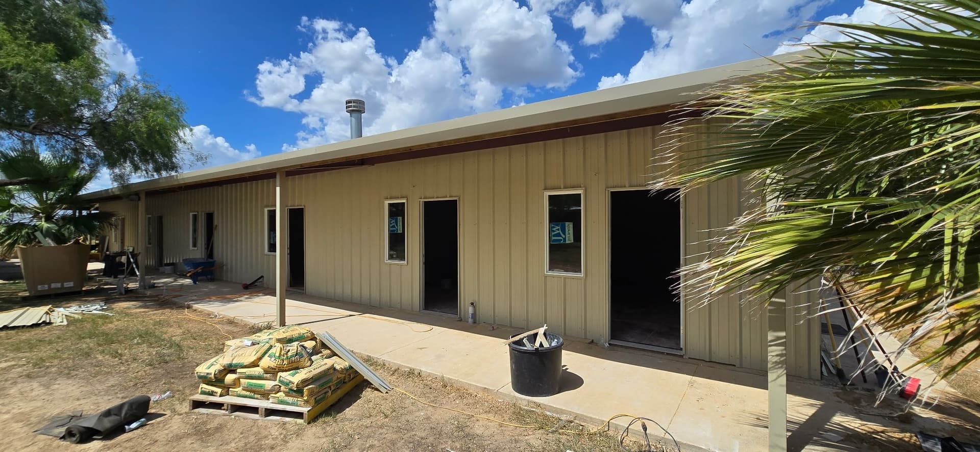 Ranch House Metal Panel Refurbishment in Cotulla TX image
