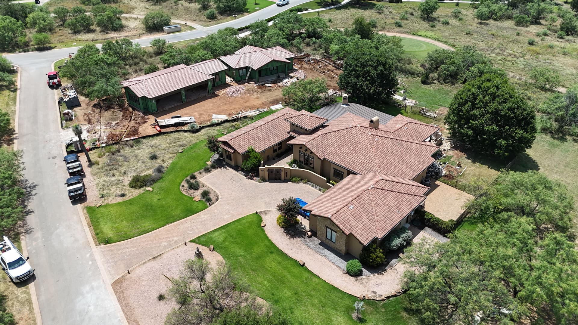 New Casitas and Cabana Addition With a Tricky Tile Match image