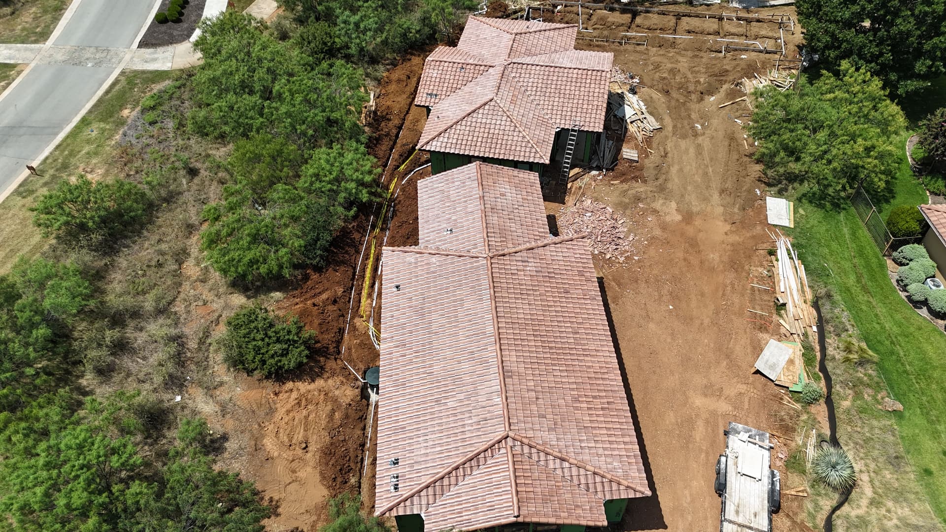Gallery photos for New Casitas and Cabana Addition With a Tricky Tile Match: Image #1