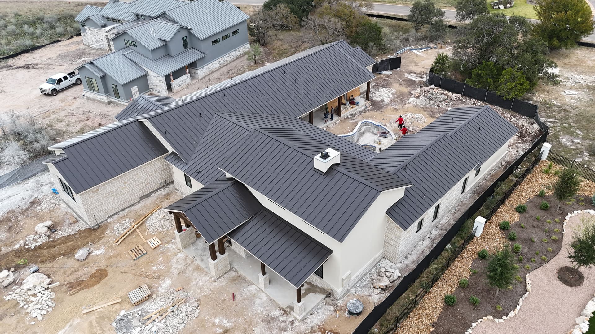 Stunning Metal Roof Installation in Horseshoe Bay TX