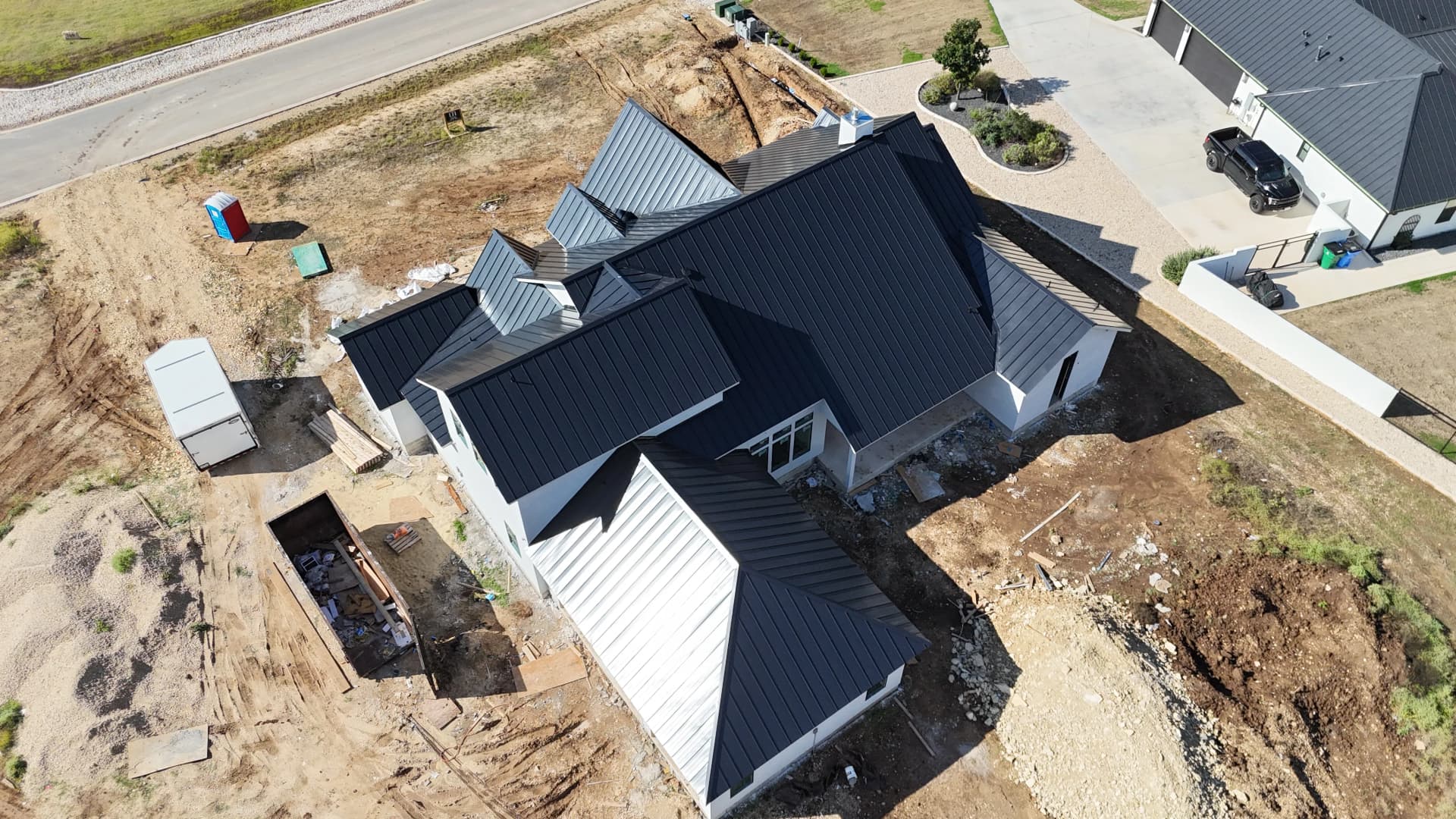 Gallery photos for Standing Seam Metal Roof on a Custom Home in Bulverde: Image #1