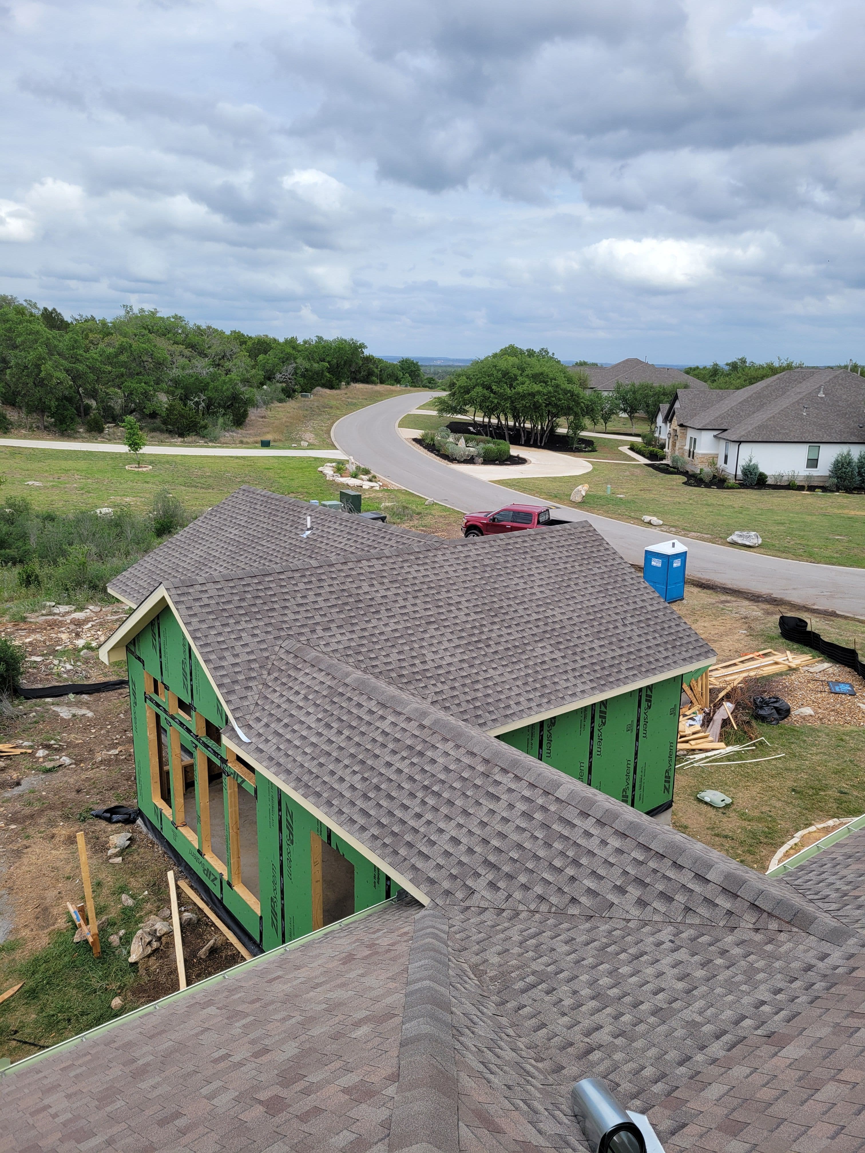 Project New Construction Roof Addition Blends Seamlessly in Spicewood image