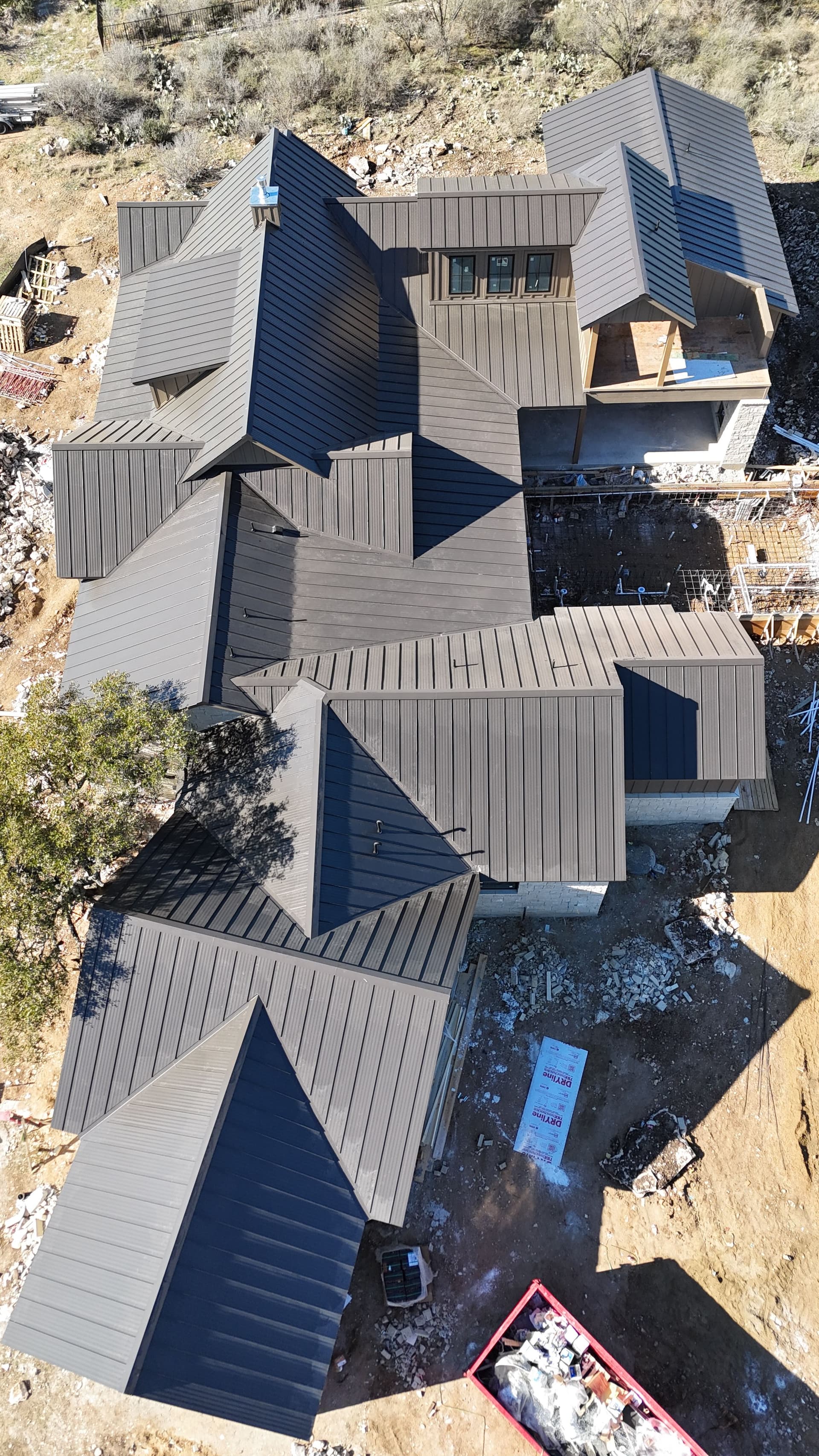 Gallery photos for Standing Seam Metal Roof Installation in Horseshoe Bay: Image #1