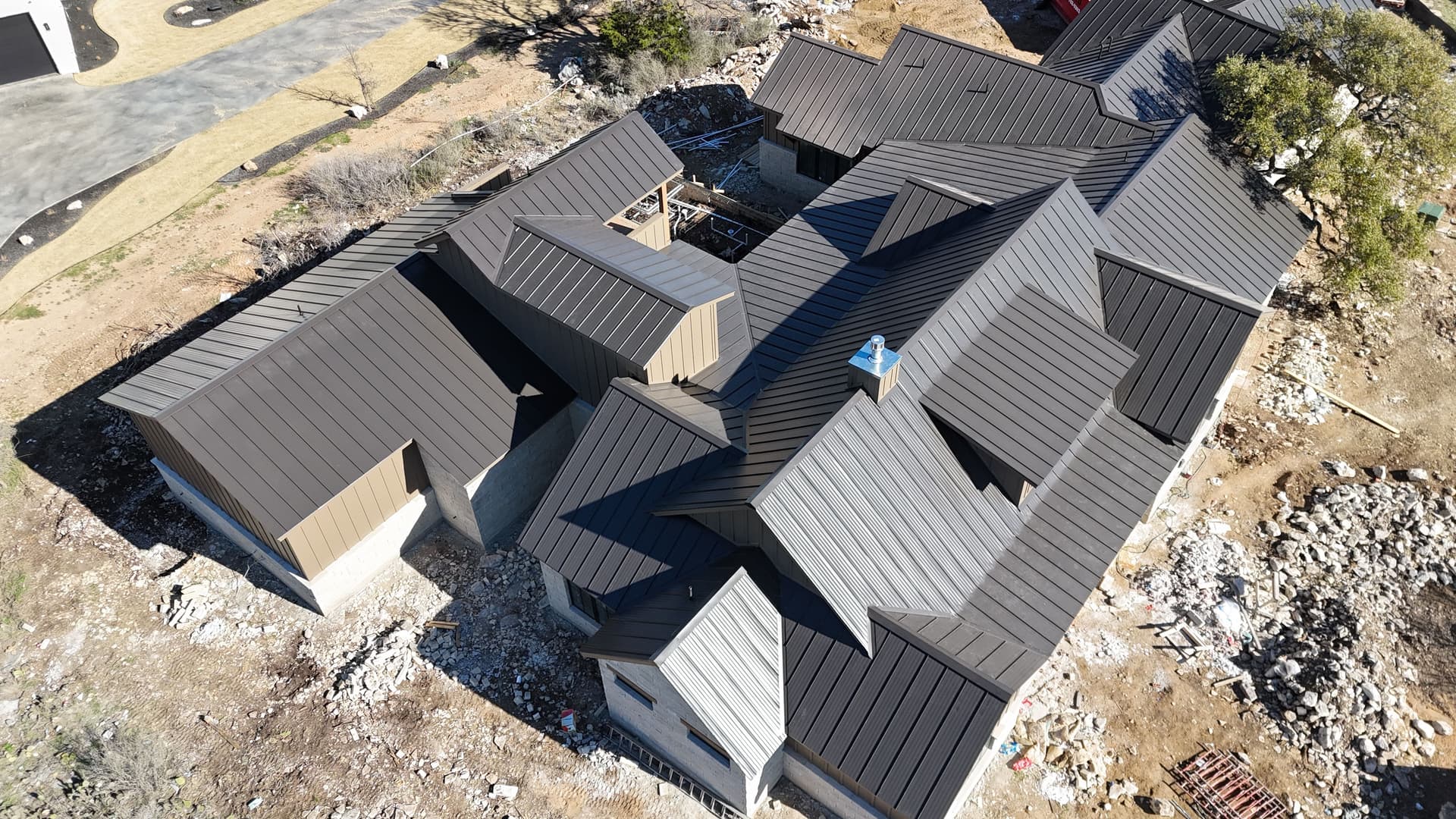 Gallery photos for Standing Seam Metal Roof Installation in Horseshoe Bay: Image #4