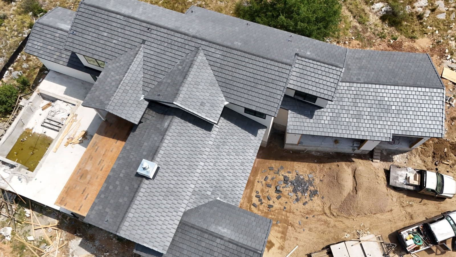 Gallery photos for Custom Slate Roof Installation in Horseshoe Bay: Image #1
