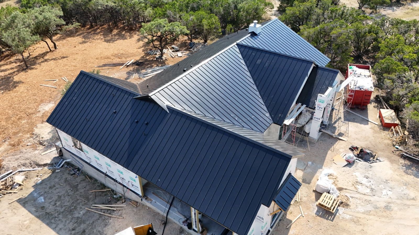 Gallery photos for Custom Metal Roof Installation in Canyon Lake Texas: Image #1