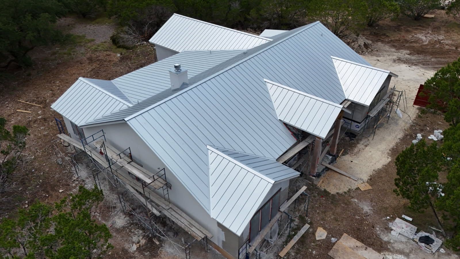 Gallery photos for Impact-Rated Standing Seam Roof in Bandera: Image #1