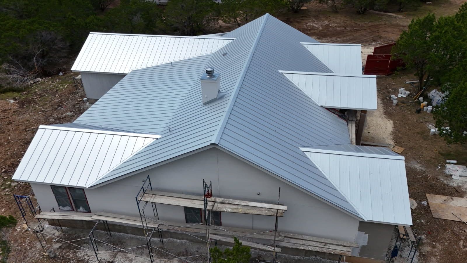 Gallery photos for Impact-Rated Standing Seam Roof in Bandera: Image #2