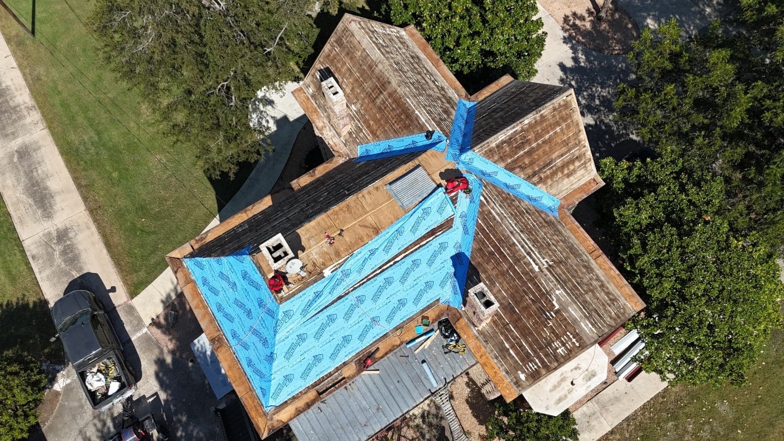 Roof Restoration at the Historic Badger House in Marble Falls image