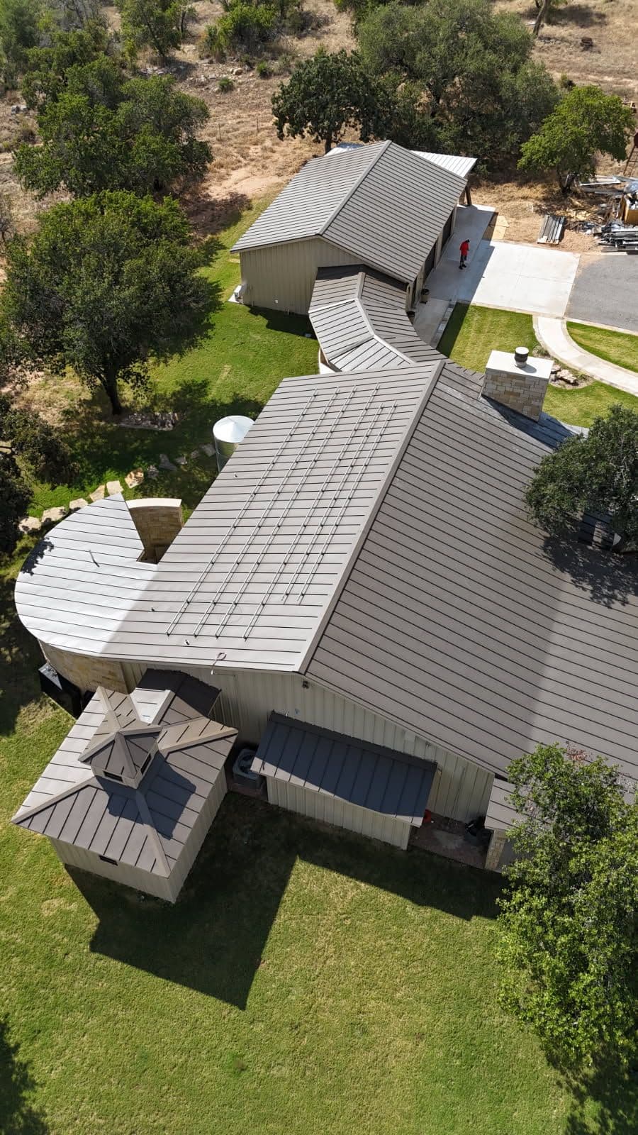 Gallery photos for Stunning Metal Roof Reroof in Marble Falls TX: Image #1