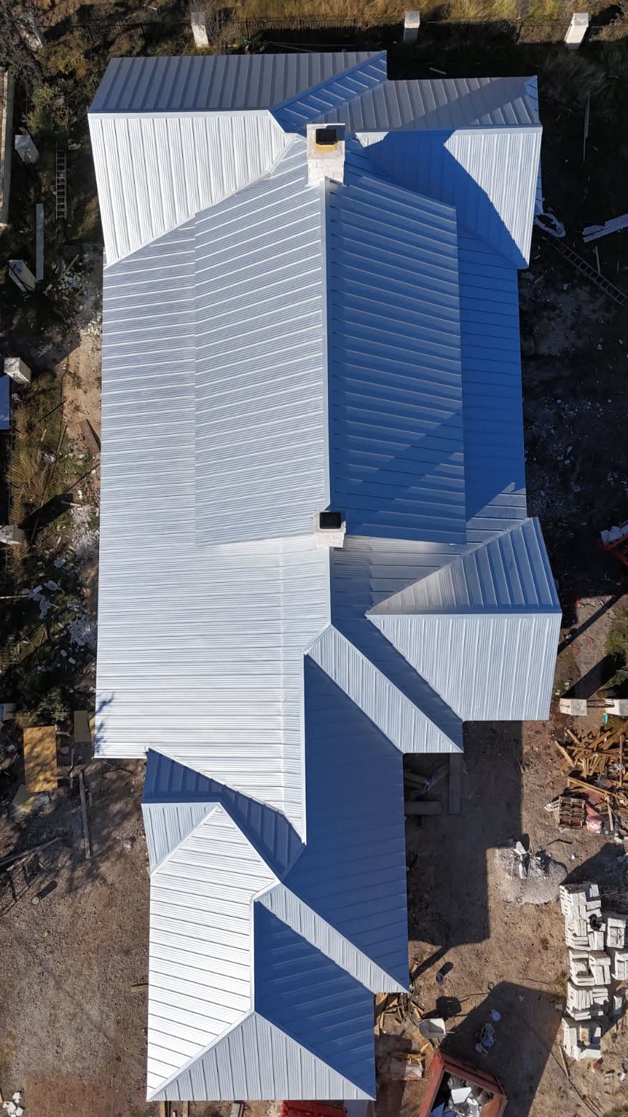 Project Durable Galvalume Roof Installation in Fredericksburg TX image