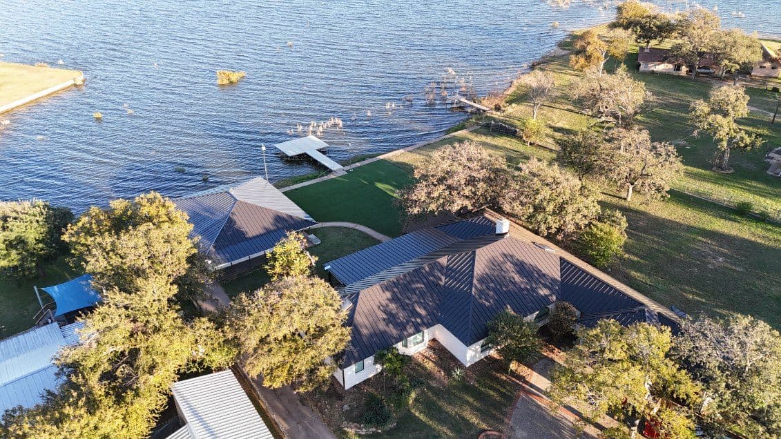 Project Stunning Lakehouse Metal Roof Upgrade at Buchanan Dam image