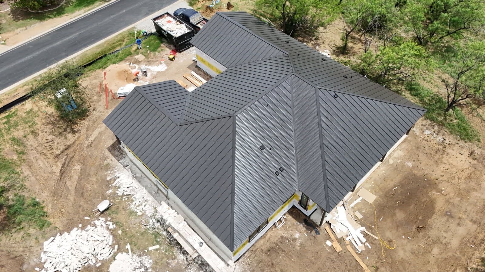 Sleek Metal Roofing in Horseshoe Bay image