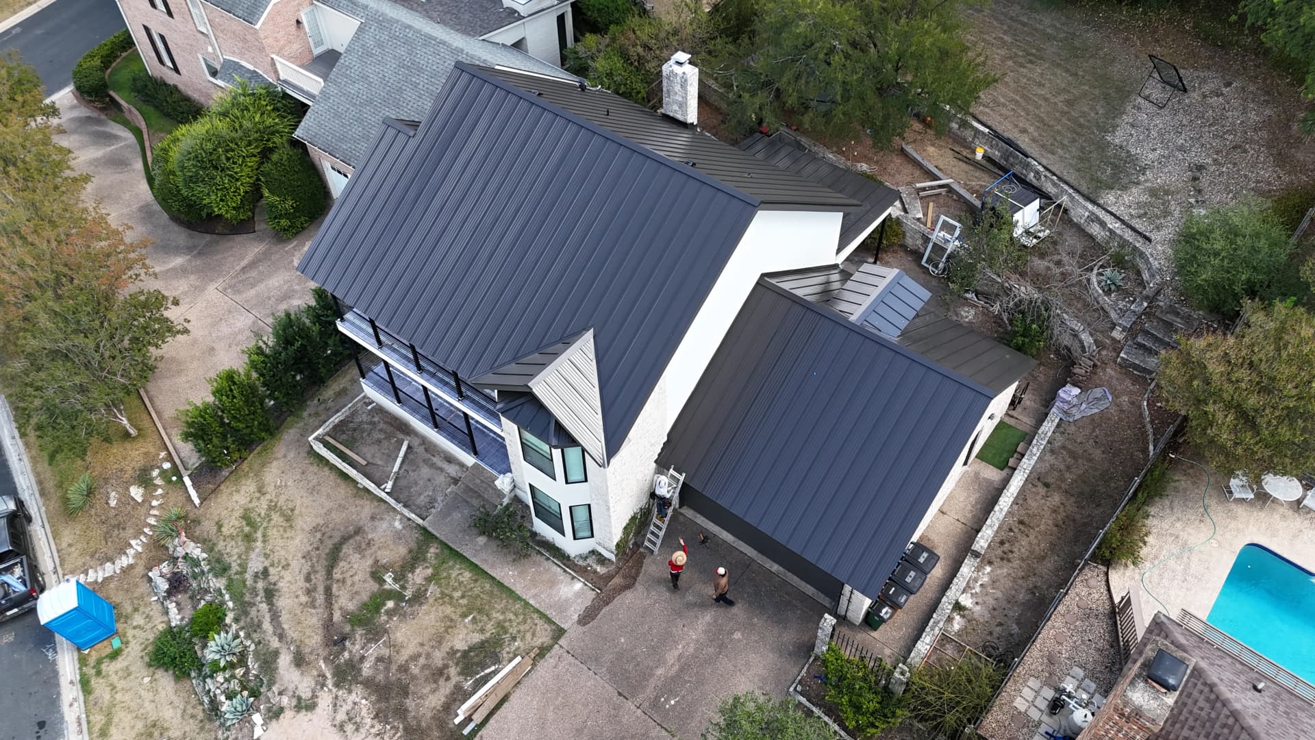 24-Gauge Standing Seam Metal Roof Replacement in Austin image