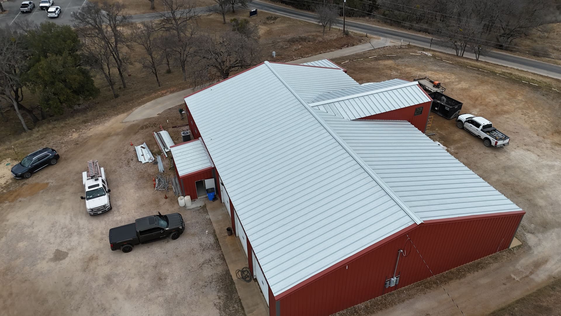 Gallery photos for New Metal Roof for Sunrise Beach Volunteer Fire Department: Image #1