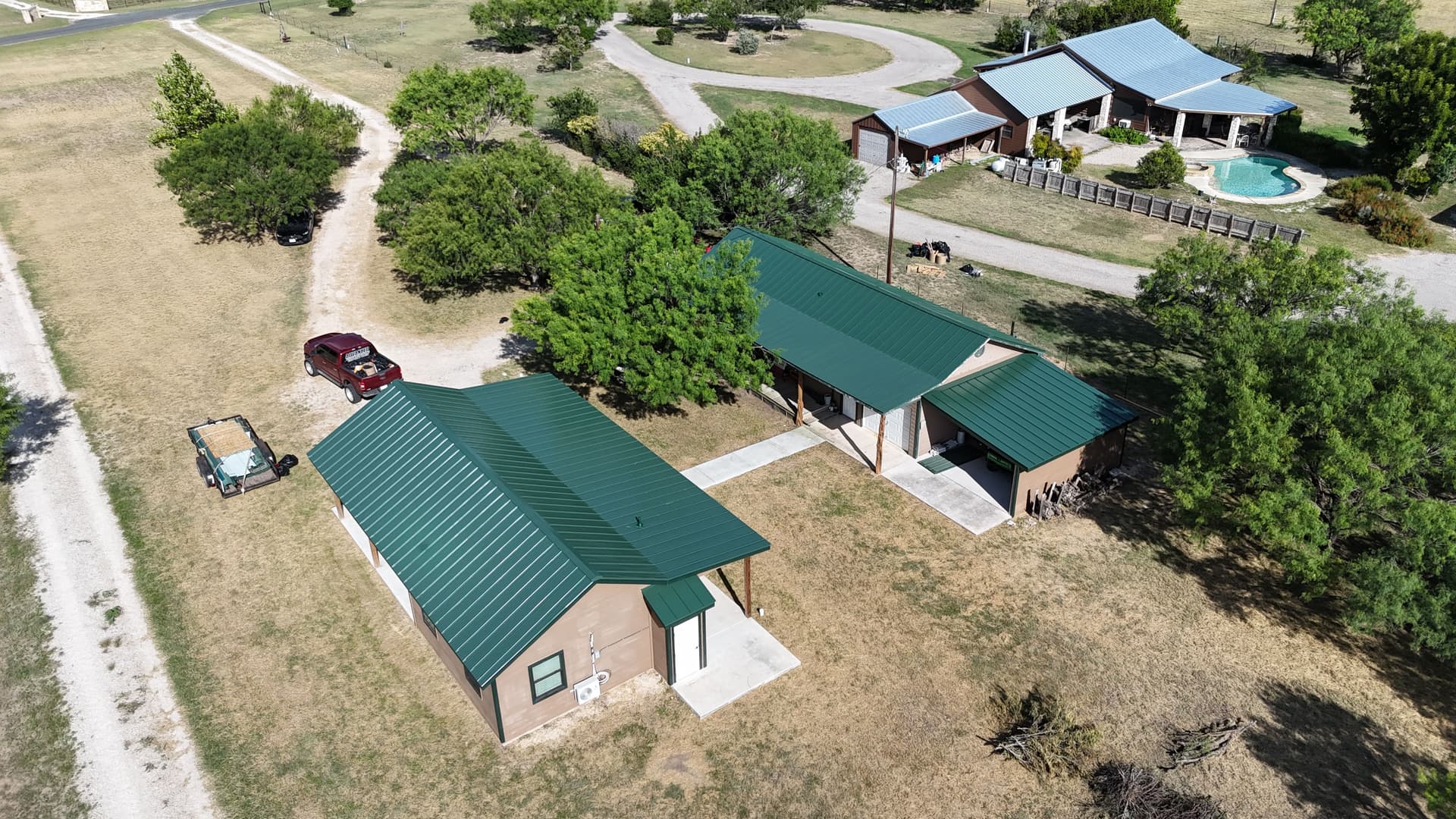 Hail-Damaged R-Panel Roofs Upgraded to Class 4 Standing Seam image