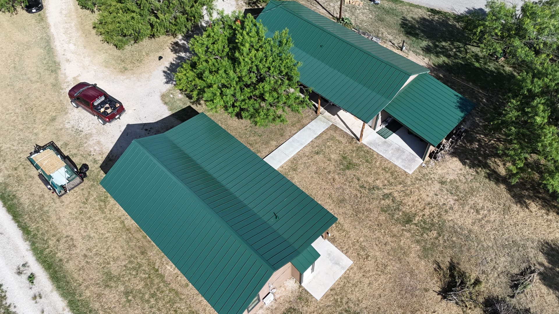 Gallery photos for Hail-Damaged R-Panel Roofs Upgraded to Class 4 Standing Seam: Image #3