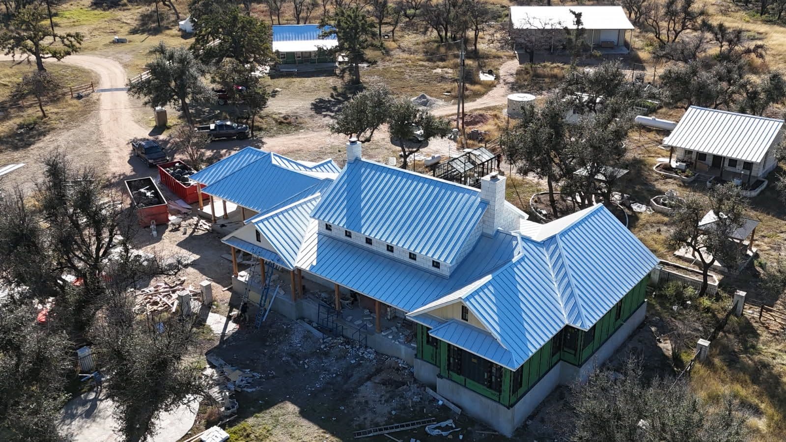 Gallery photos for Durable Galvalume Roof Installation in Fredericksburg TX: Image #1