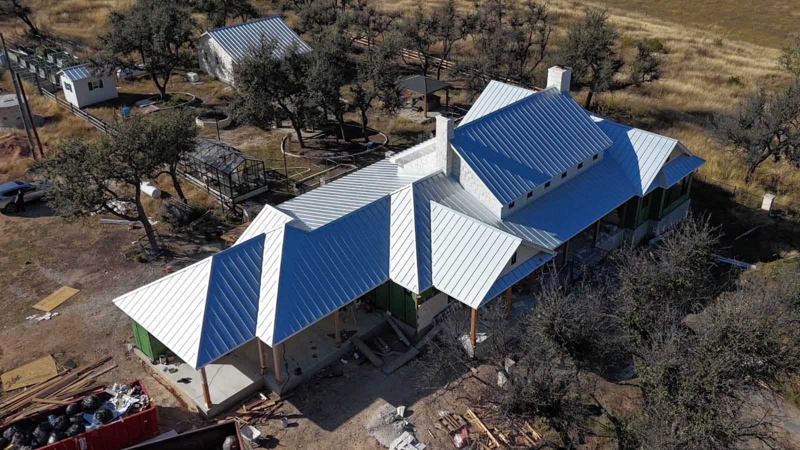 Gallery photos for Durable Galvalume Roof Installation in Fredericksburg TX: Image #2